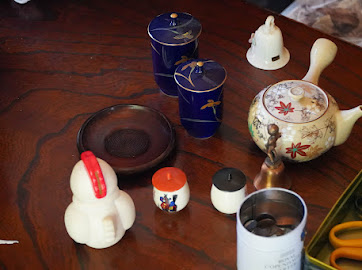 実家に残された茶器や小物
